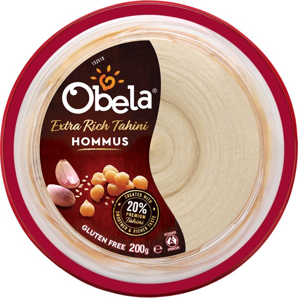 Obela Extra Rich Tahini Hommus 200g