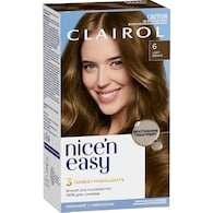 Clairol Nice 'N Easy Permanent 6 Light Brown Hair Colour