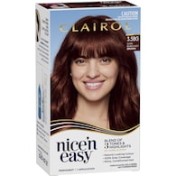Clairol Nice 'N Easy Permanent 3.5BG Burgundy Hair Colour