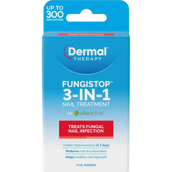Dermal Therapy Fungistop 3 In 1 Nail Treatment 4mL