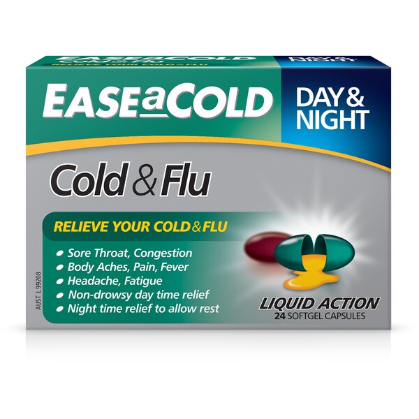 EASEaCOLD TABLETS ACUTE COLD & FLU 24 pack