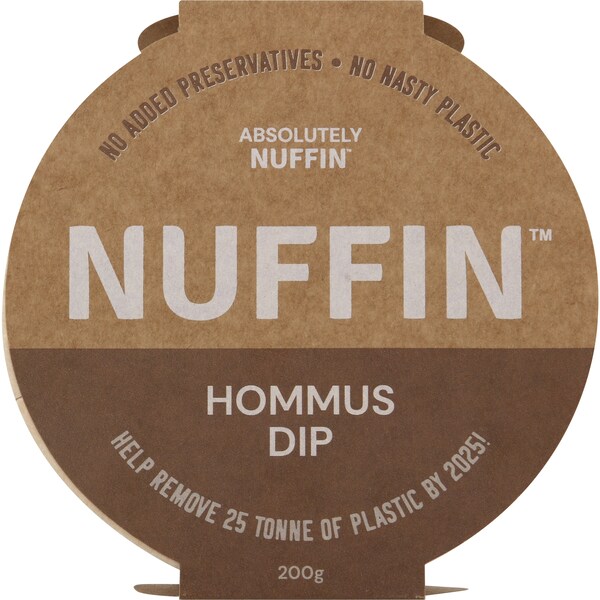 Nuffin Hommus Dip 200g