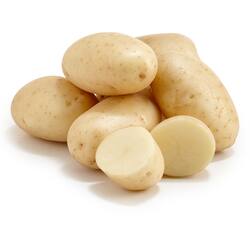Potato White Washed Each