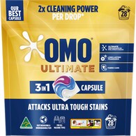 OMO Ultimate Laundry Capsules 3 in 1