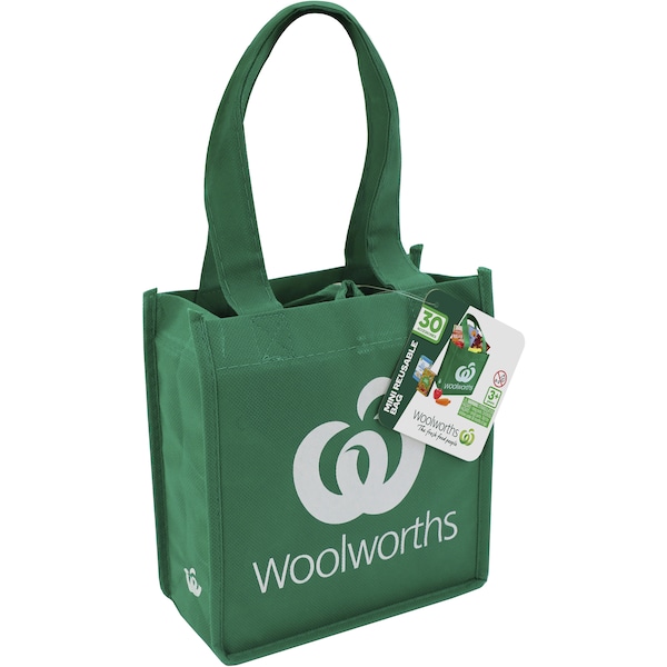 Woolworths Mini Reusable Supermarket Bag With Accessories Set Each