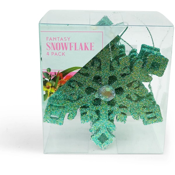 Christmas Fantasy Snowflake 4 Pack