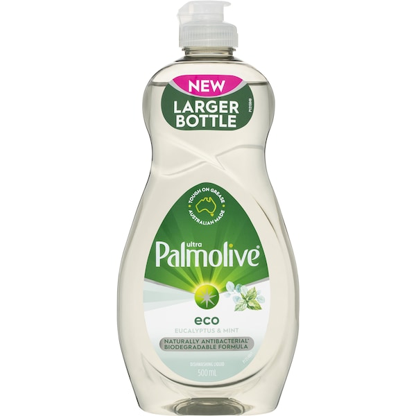 Palmolive Ultra Eco Eucalyptus & Mint Antibacterial Dishwash Liquid 500ml