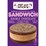 Pat And Stick's Ice Cream Sandwich Double Chocolate 3 pack