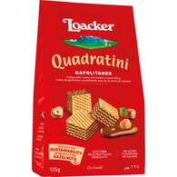 Loacker Quadratini Wafers Napolitaner