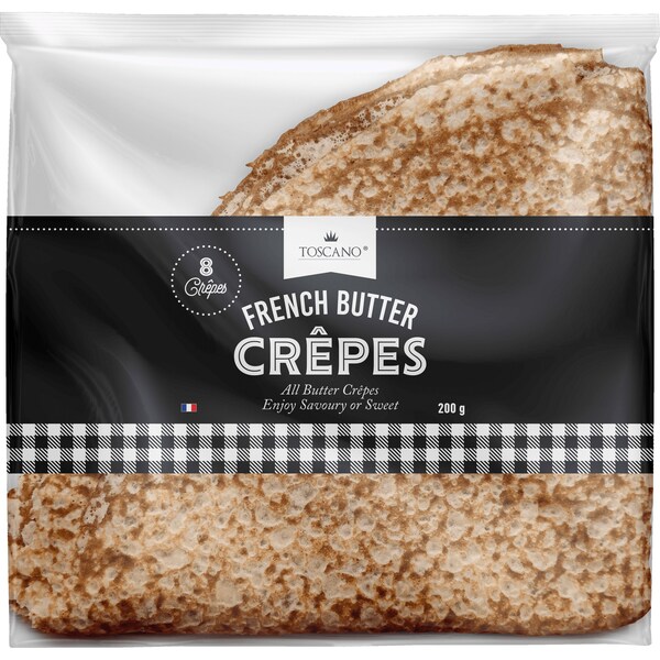 Toscano French Butter Crepes 200g