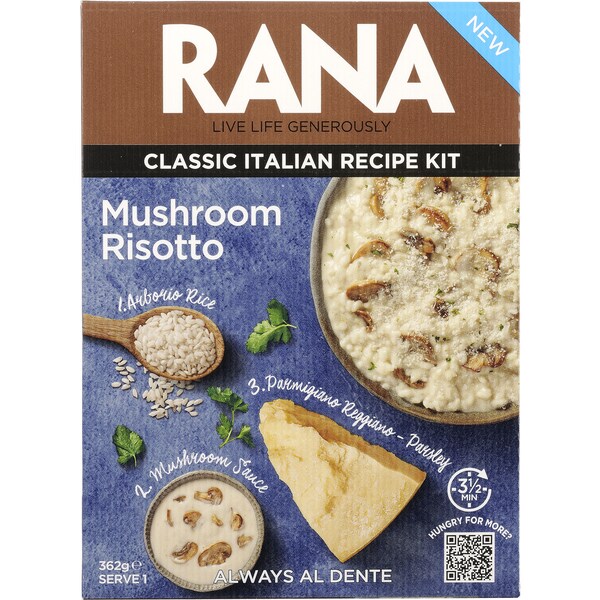 Rana Mushroom Risotto Kit 362g