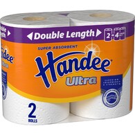 Handee Ultra Double Length White Paper Towel