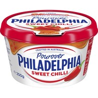 Philadelphia Sweet Chilli Cream Cheese Pourover Tub