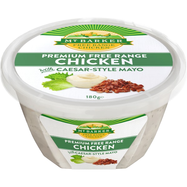 Mt Barker Premium Free Range Chicken Caesar-Style Mayo Filling 180g