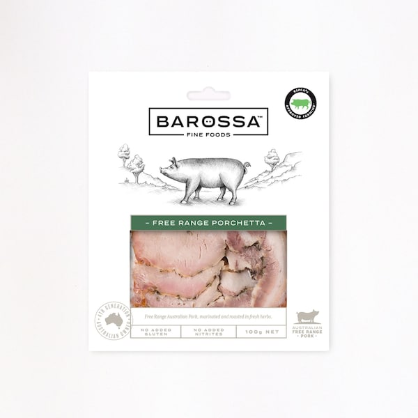 Barossa Fine Foods Free Range Porchetta 100g