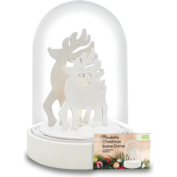 Christmas Scene Led Lightup Dome Each
