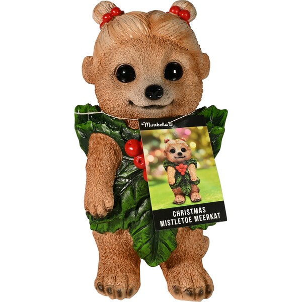 Christmas Meerkat Mistletoe Each