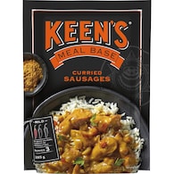 Keen's Meal Base Curried Sausages