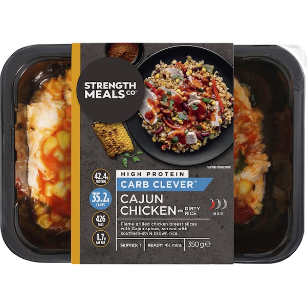 Strength Meals Co High Protein Cajun Chicken 350g
