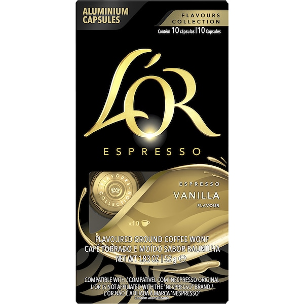 L'Or Espresso Vanilla Capsules 10 pack