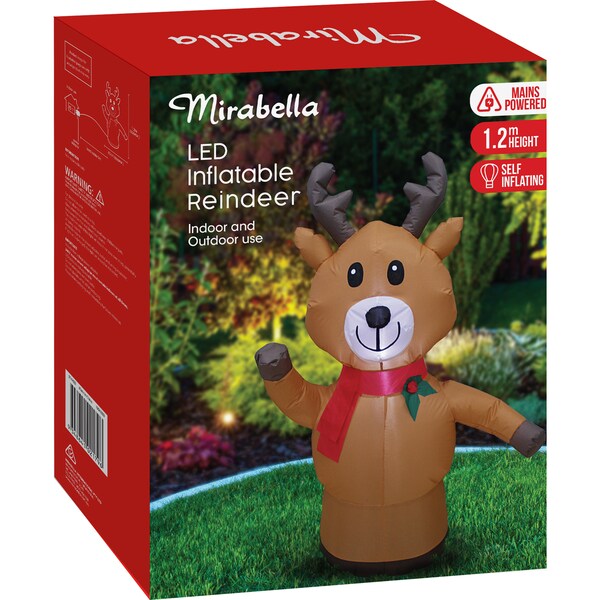 Christmas Led Inflatables Reindeer 120cm Each