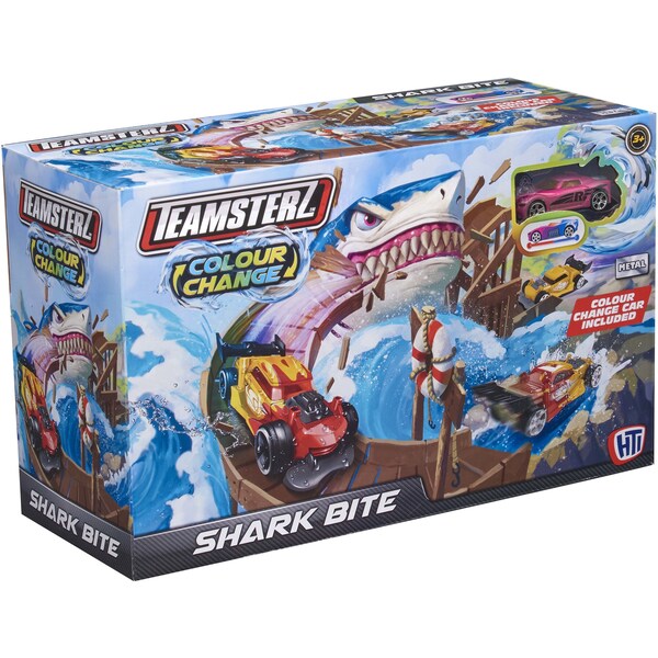 Teamsterz Colour Change Shark Bite Car Each