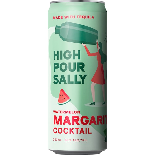 High Pour Sally Margarita Cans 250ml