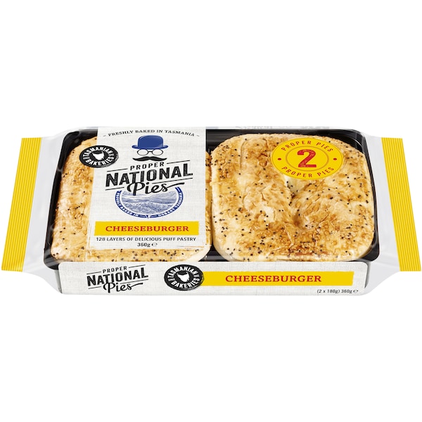 National Pies Cheeseburger Pies 2 Pack