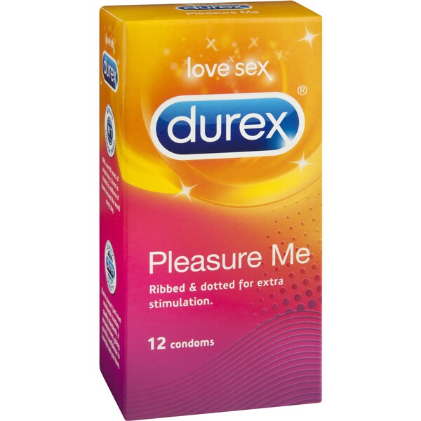 Durex Condoms Pleasure Me 12 Pack