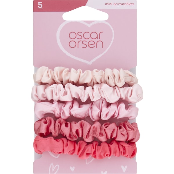 Oscar Orsen Mini Scrunchies Multi Coloured 5 pack