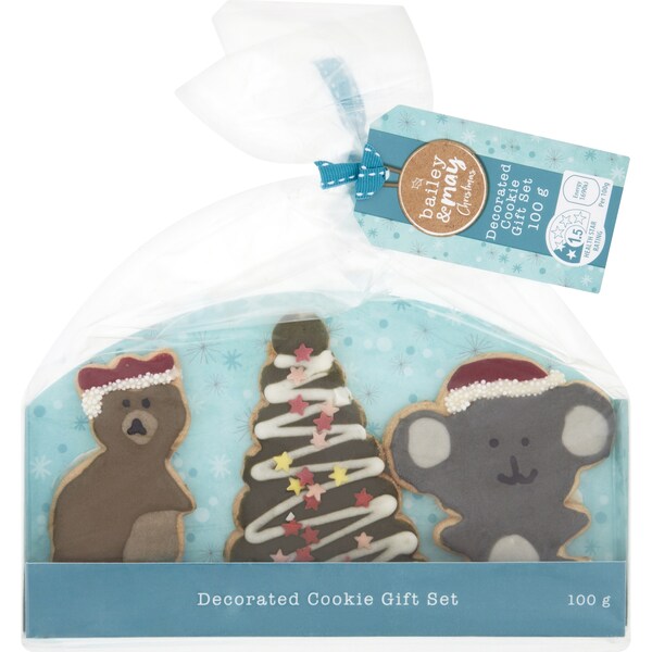 Bailey and May Decorated Cookie Gift Set 3 Pack