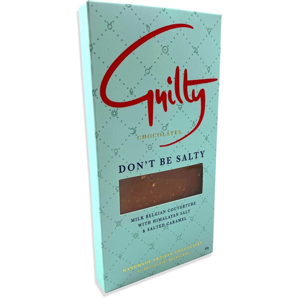 Guilty Chocolates Don't Be Salty Chocolate Bar 80g