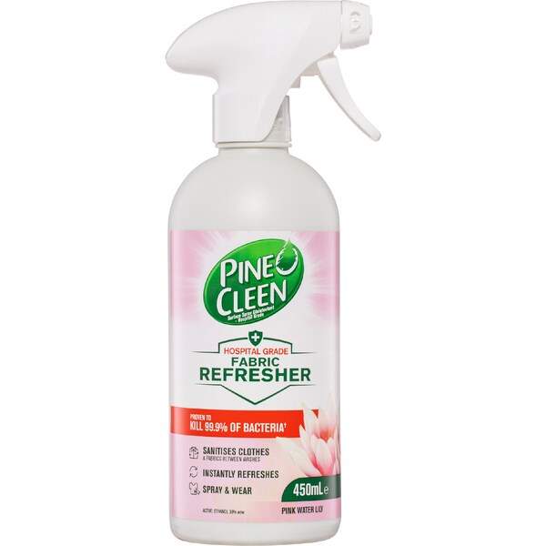 Pine O Cleen Pink Waterlily Antibacterial Fabric Spray 450ml