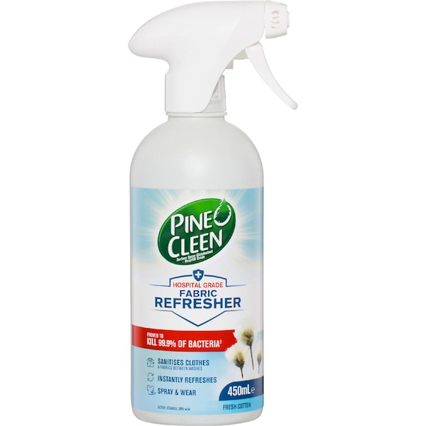 Pine O Cleen Fresh Cotton Antibacterial Fabric Spray 450ml
