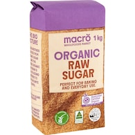 Macro Organic Raw Sugar Organic