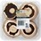 Woolworths Portobello Flat Mushrooms Punnet 375g