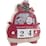 Christmas Santa Car Countdown Block Each