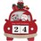 Christmas Santa Car Countdown Block Each