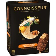 Connoisseur Salted Caramel & Macadamia Ice Cream