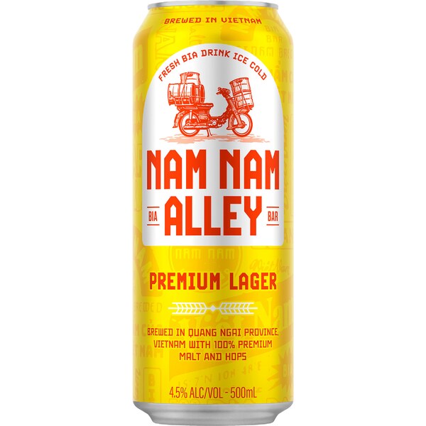 Nam Nam Alley Lager Can 500mL
