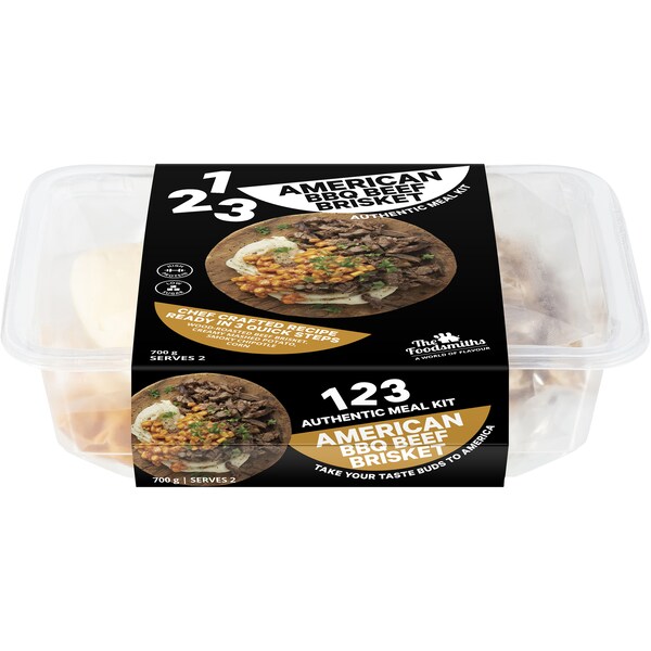 The Foodsmiths American Bbq Beef Brisket Chilled Ready Meal 700g