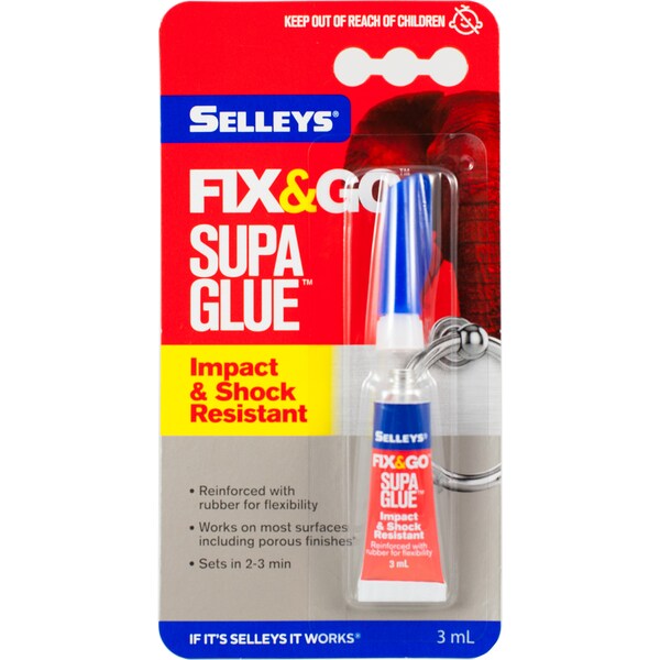 Selley's Quick Fix Shockproof Glue 3mL