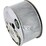 Christmas Fabric Ribbon 3m Silver Each