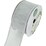 Christmas Fabric Ribbon 3m Silver Each
