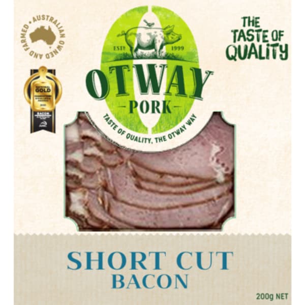 Otway Shortcut Bacon 200g