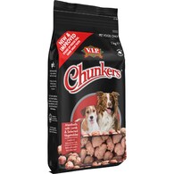 VIP Chunkers Adult Chilled Fresh Dog Food Lamb & Veges Meatball