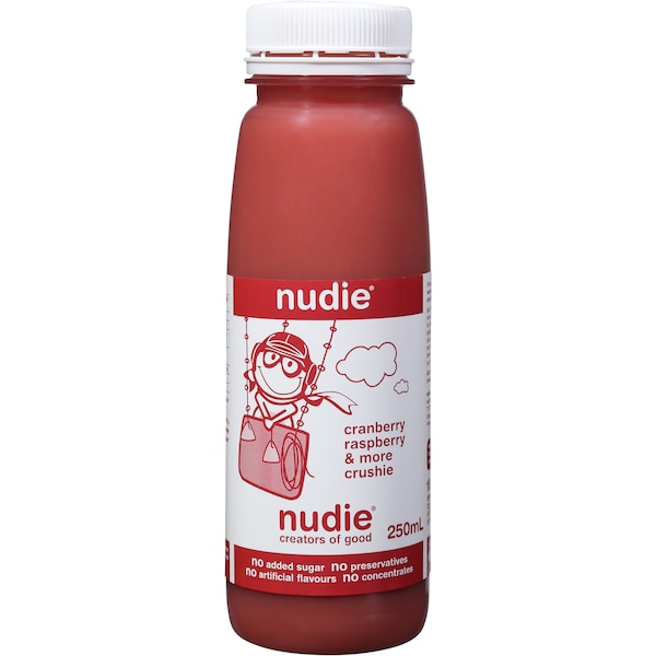 Nudie Cranberry Raspberry & More Crushie 250ml