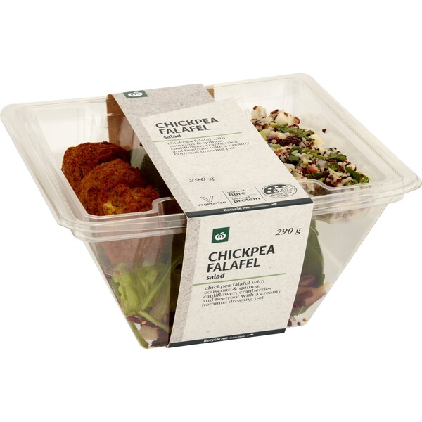 Woolworths Chickpea Falafel Salad 290g