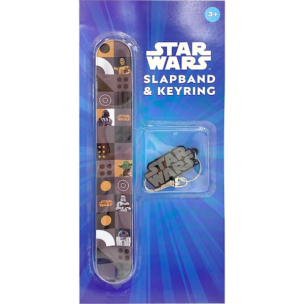 Star Wars Slap Band & Keyring Set Each