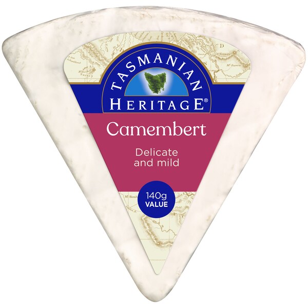 Tasmanian Heritage Camembert Cheese 140g